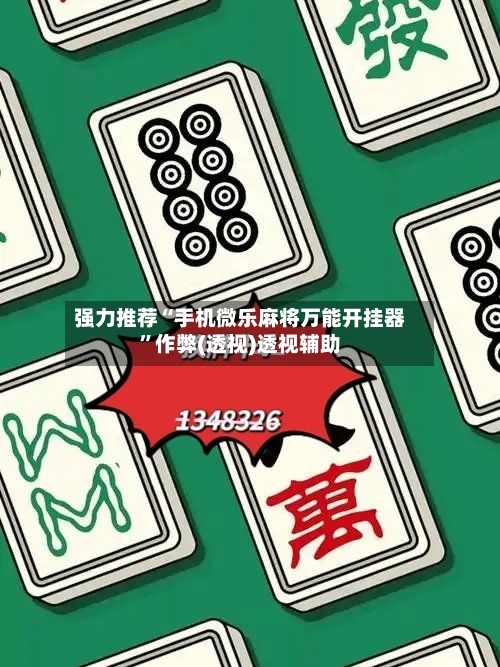 强力推荐“手机微乐麻将万能开挂器	”作弊(透视)透视辅助-第2张图片