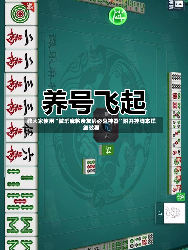 教大家使用“微乐麻将亲友房必赢神器”附开挂脚本详细教程-第3张图片