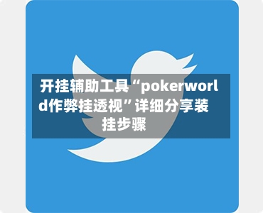 开挂辅助工具“pokerworld作弊挂透视”详细分享装挂步骤-第3张图片