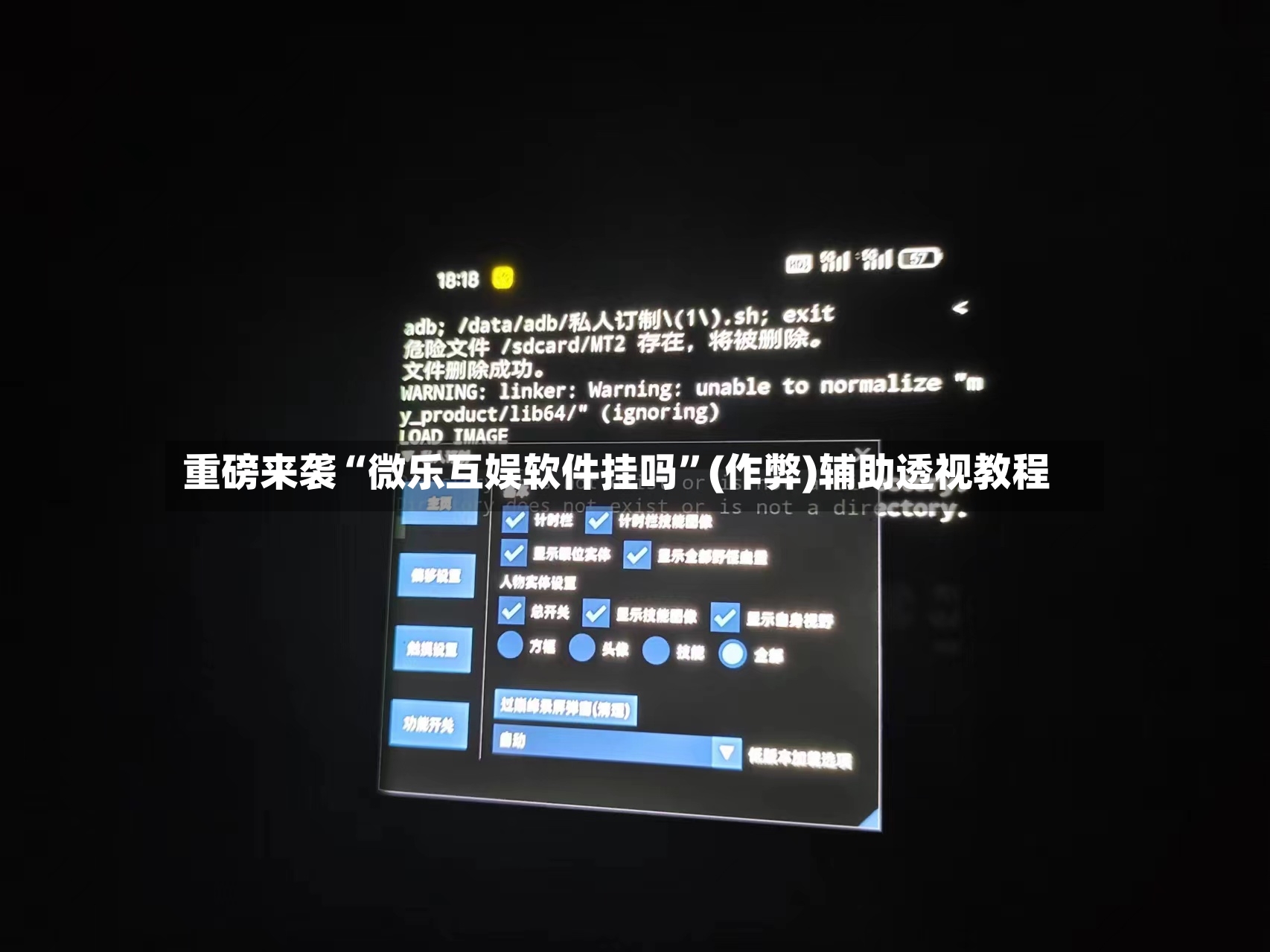重磅来袭“微乐互娱软件挂吗”(作弊)辅助透视教程-第2张图片