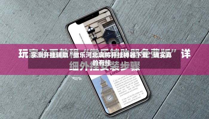 实测开挂辅助“微乐河北麻将开挂神器下载”确实真的有挂-第2张图片