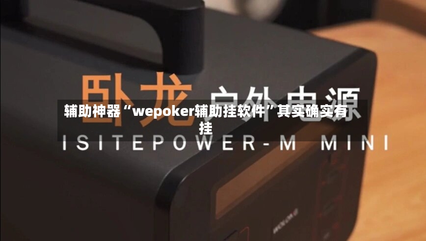辅助神器“wepoker辅助挂软件”其实确实有挂