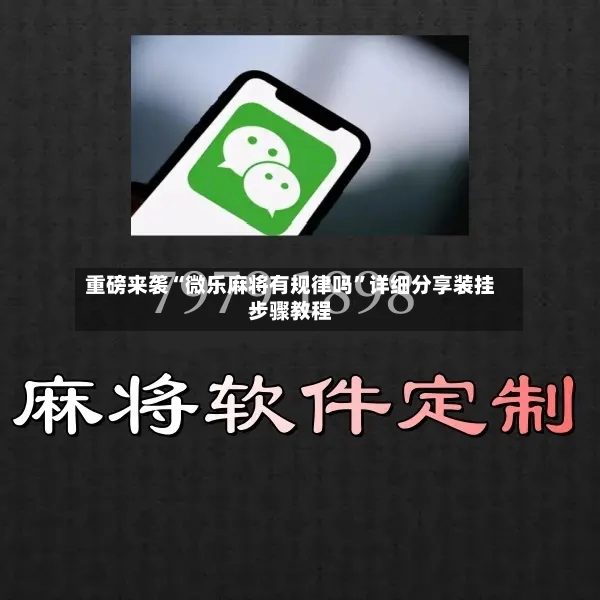 重磅来袭“微乐麻将有规律吗”详细分享装挂步骤教程-第2张图片