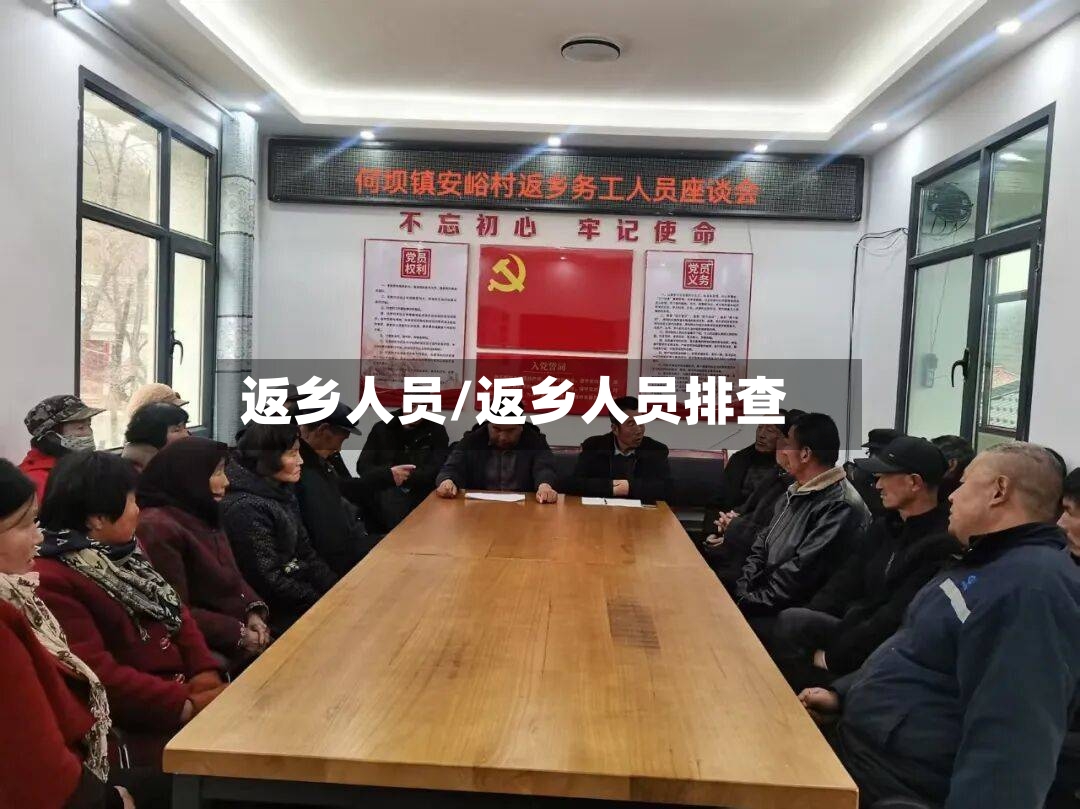 返乡人员/返乡人员排查-第3张图片