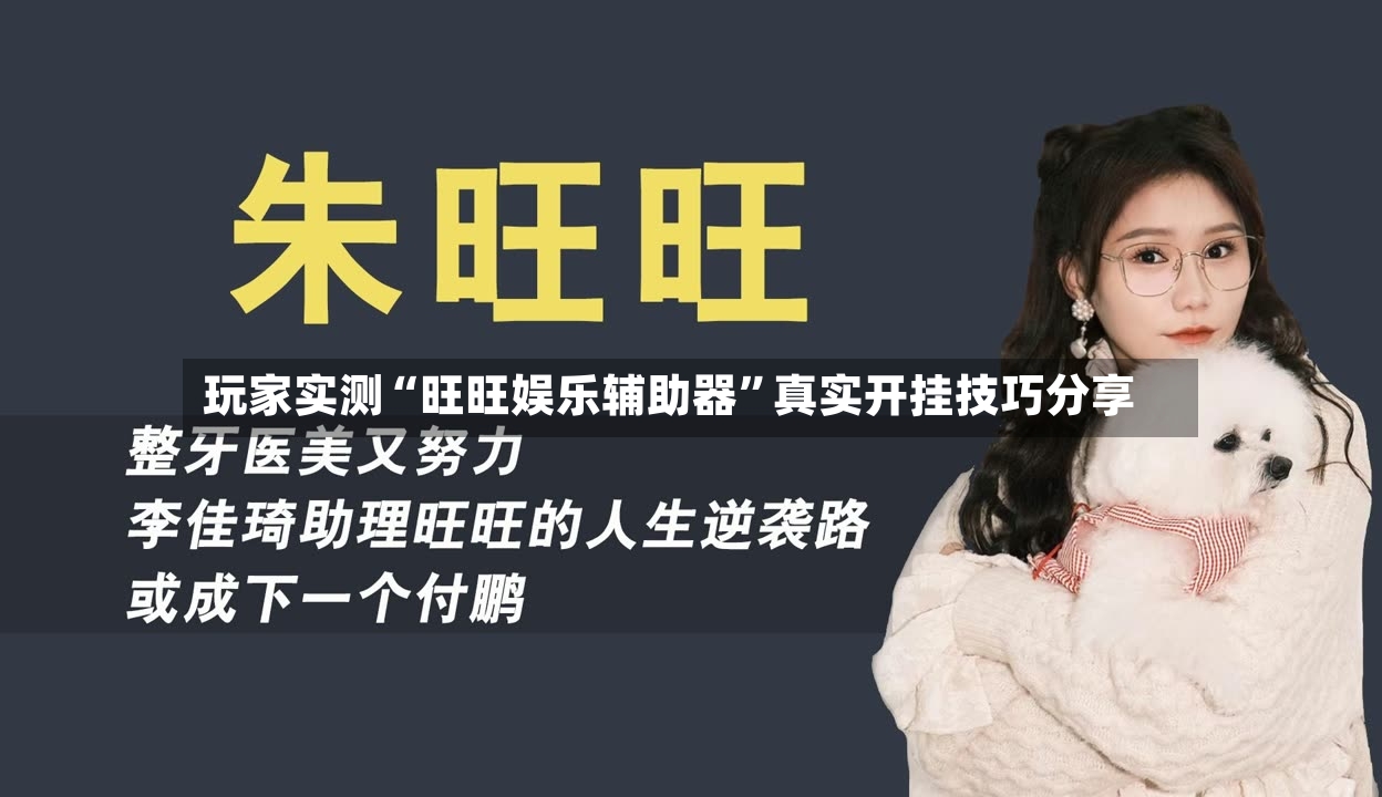 玩家实测“旺旺娱乐辅助器”真实开挂技巧分享-第2张图片