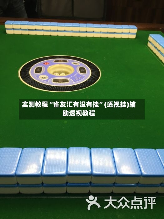 实测教程“雀友汇有没有挂”(透视挂)辅助透视教程-第3张图片