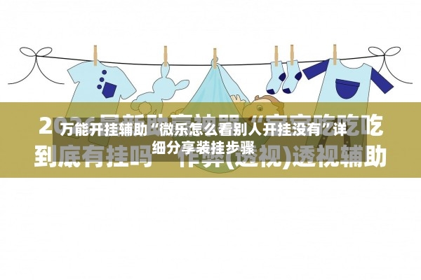 万能开挂辅助“微乐怎么看别人开挂没有”详细分享装挂步骤-第2张图片