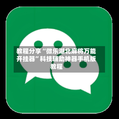 教程分享“微乐湖北麻将万能开挂器	”科技辅助神器手机版教程-第2张图片