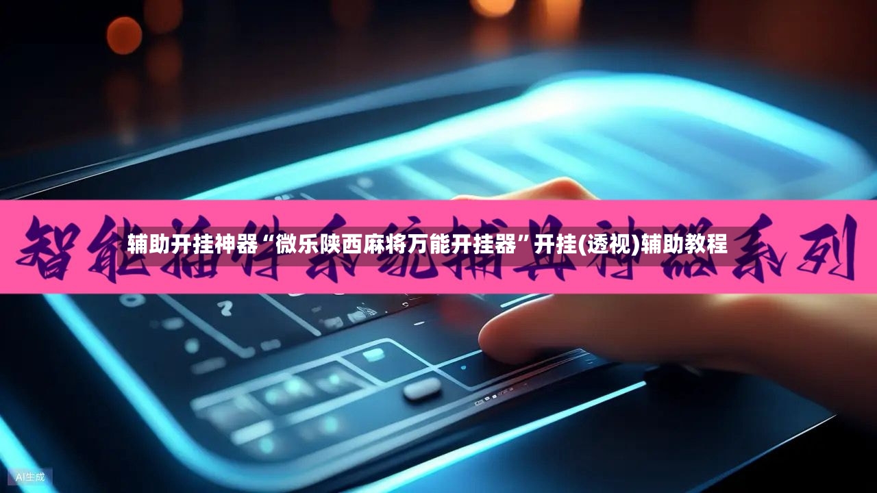 辅助开挂神器“微乐陕西麻将万能开挂器	”开挂(透视)辅助教程-第2张图片