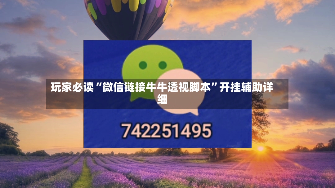玩家必读“微信链接牛牛透视脚本”开挂辅助详细-第2张图片