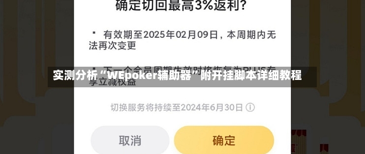 实测分析“WEpoker辅助器”附开挂脚本详细教程-第3张图片