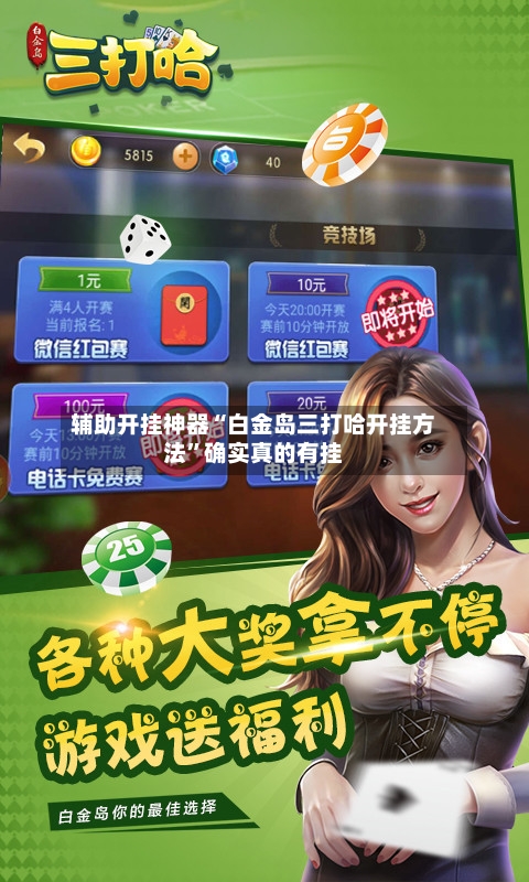 辅助开挂神器“白金岛三打哈开挂方法”确实真的有挂