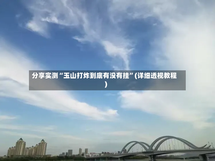 分享实测“玉山打炸到底有没有挂	”(详细透视教程)-第2张图片