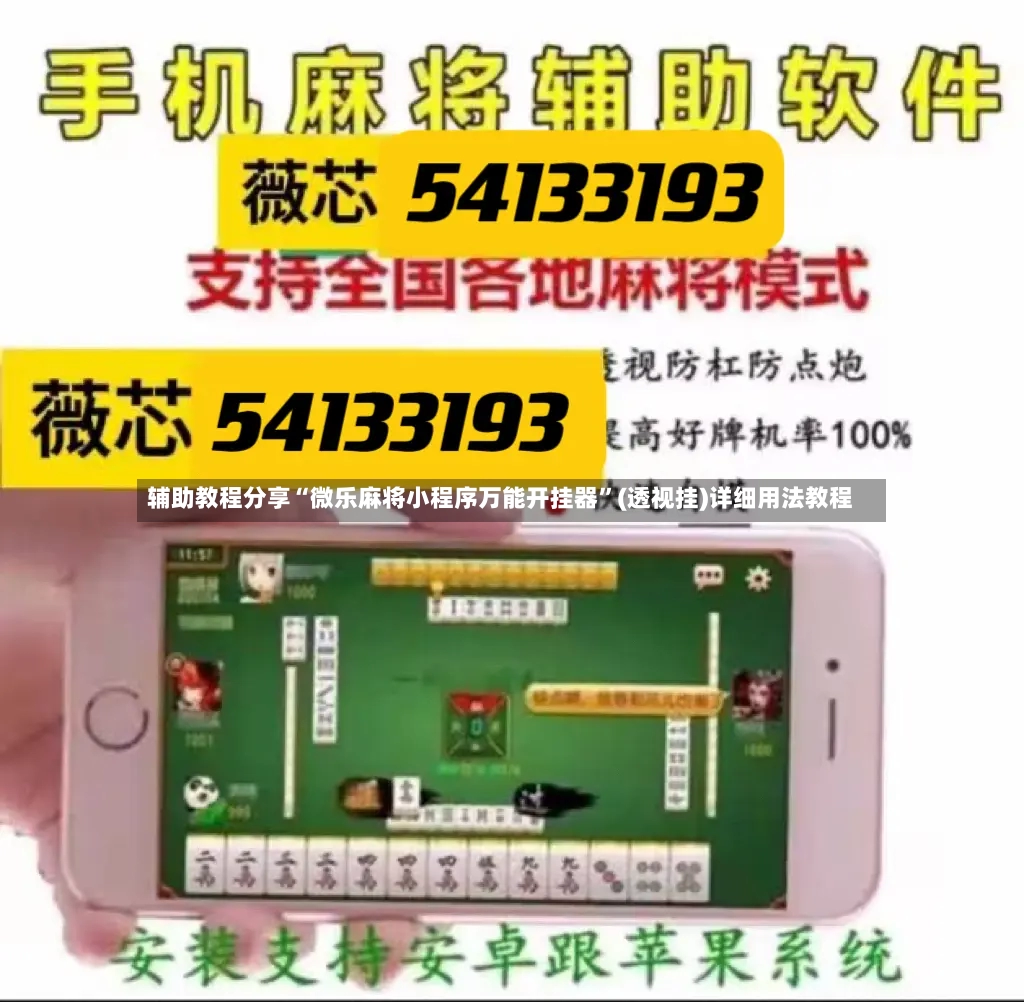 辅助教程分享“微乐麻将小程序万能开挂器”(透视挂)详细用法教程-第2张图片