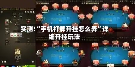 实测!“手机打牌开挂怎么弄”详细开挂玩法-第2张图片