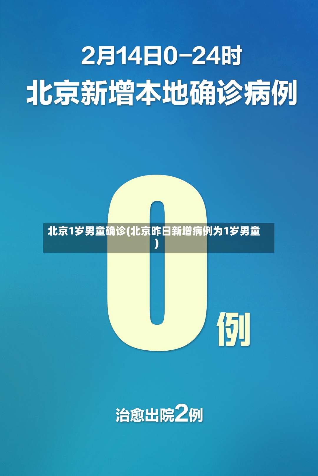北京1岁男童确诊(北京昨日新增病例为1岁男童)-第2张图片