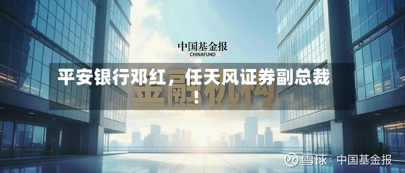 平安银行邓红，任天风证券副总裁！-第2张图片