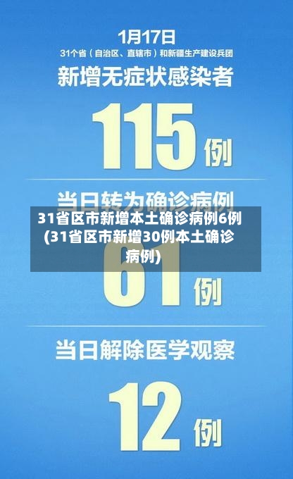 31省区市新增本土确诊病例6例(31省区市新增30例本土确诊病例)