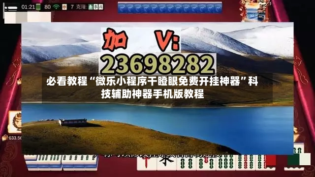 必看教程“微乐小程序干瞪眼免费开挂神器”科技辅助神器手机版教程