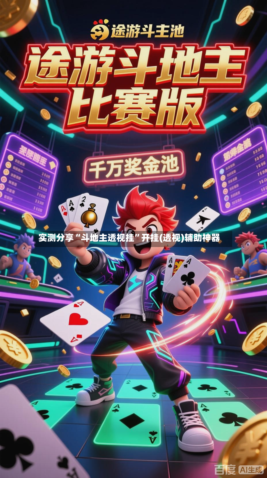 实测分享“斗地主透视挂”开挂(透视)辅助神器