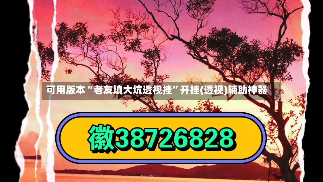 可用版本“老友填大坑透视挂”开挂(透视)辅助神器