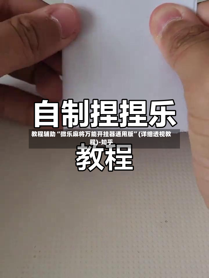 教程辅助“微乐麻将万能开挂器通用版”(详细透视教程)-知乎-第2张图片
