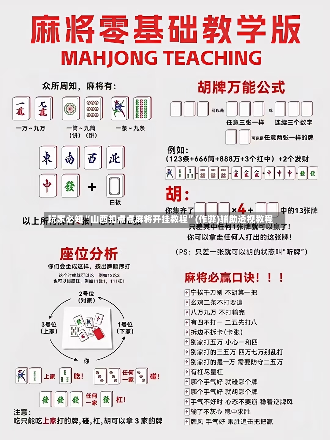 玩家必知“山西扣点点麻将开挂教程	”(作弊)辅助透视教程-第2张图片