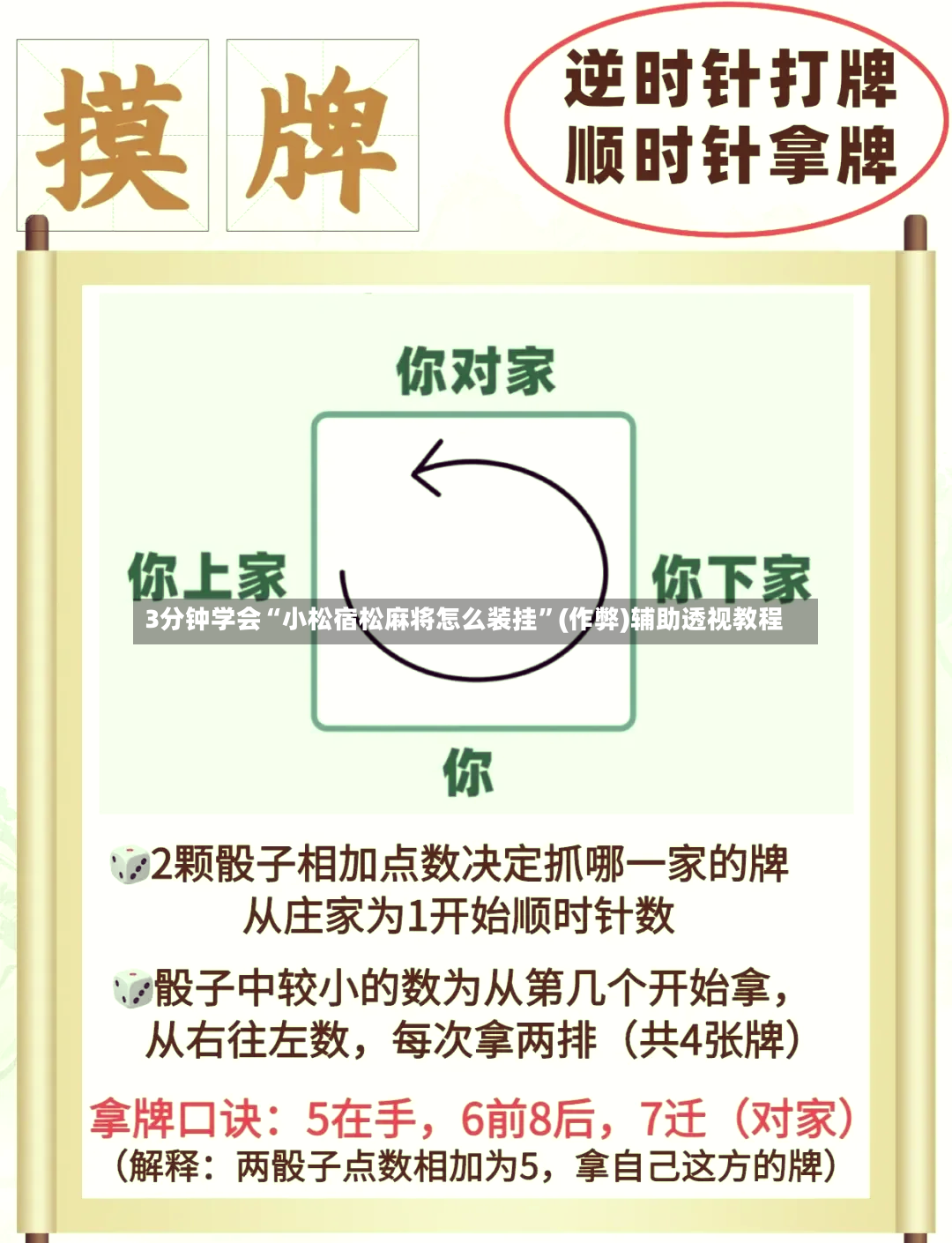 3分钟学会“小松宿松麻将怎么装挂”(作弊)辅助透视教程