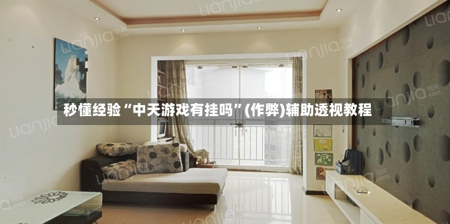 秒懂经验“中天游戏有挂吗”(作弊)辅助透视教程