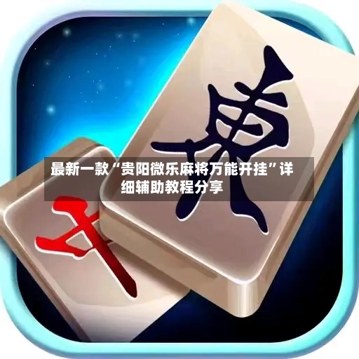 最新一款“贵阳微乐麻将万能开挂”详细辅助教程分享-第3张图片