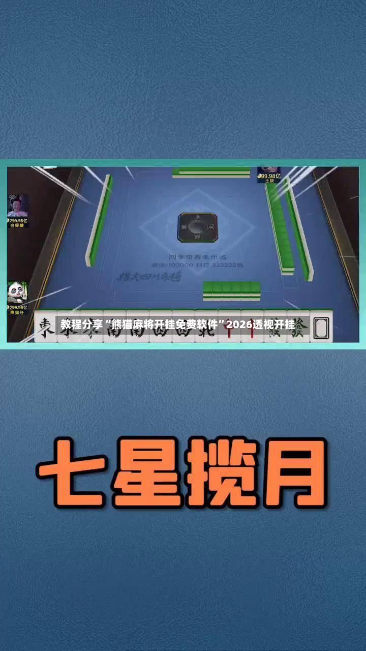 教程分享“熊猫麻将开挂免费软件”2026透视开挂-第3张图片