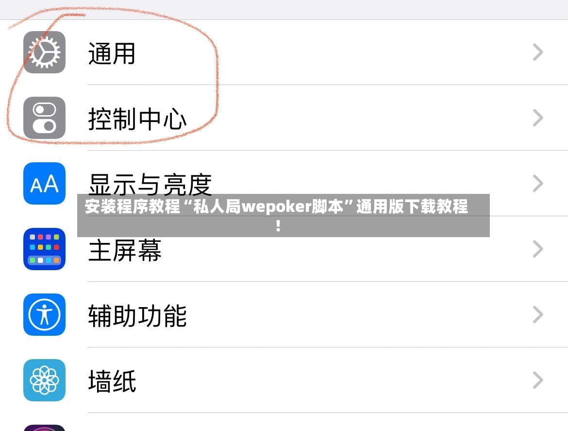 安装程序教程“私人局wepoker脚本”通用版下载教程！-第3张图片