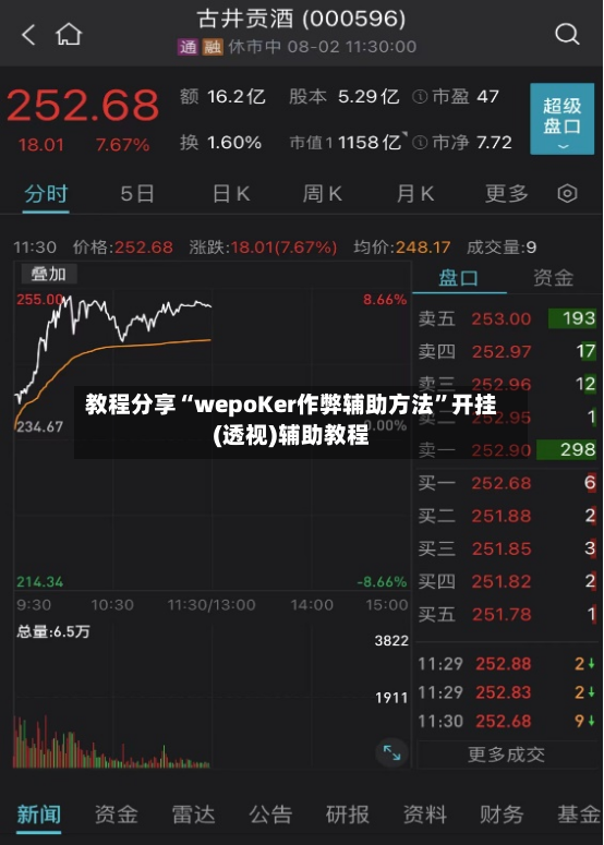 教程分享“wepoKer作弊辅助方法”开挂(透视)辅助教程