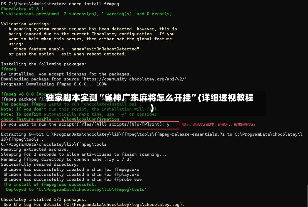 独家脚本实测“雀神广东麻将怎么开挂”(详细透视教程)-第3张图片