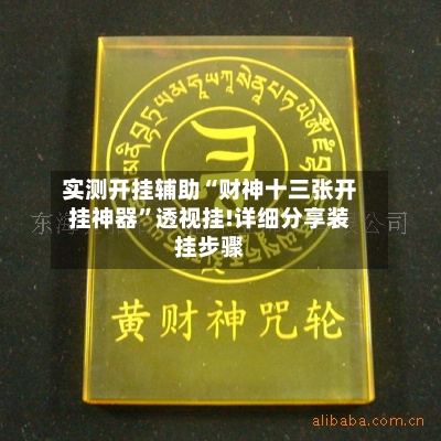实测开挂辅助“财神十三张开挂神器”透视挂!详细分享装挂步骤-第3张图片