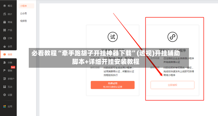 必看教程“牵手跑胡子开挂神器下载”(透视)开挂辅助脚本+详细开挂安装教程-第3张图片