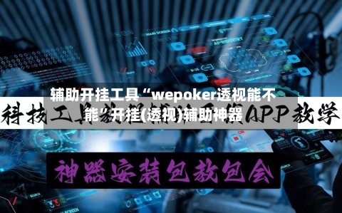 辅助开挂工具“wepoker透视能不能”开挂(透视)辅助神器