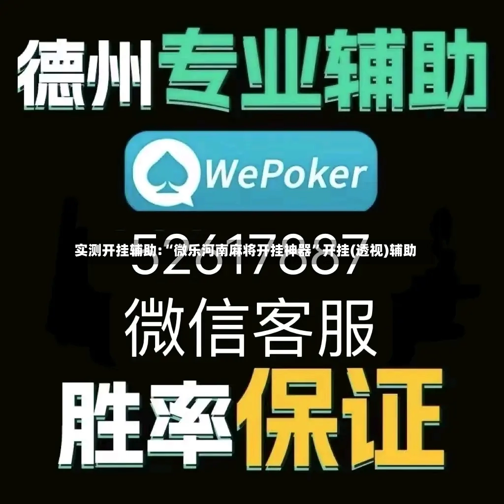 实测开挂辅助:“微乐河南麻将开挂神器”开挂(透视)辅助-第3张图片