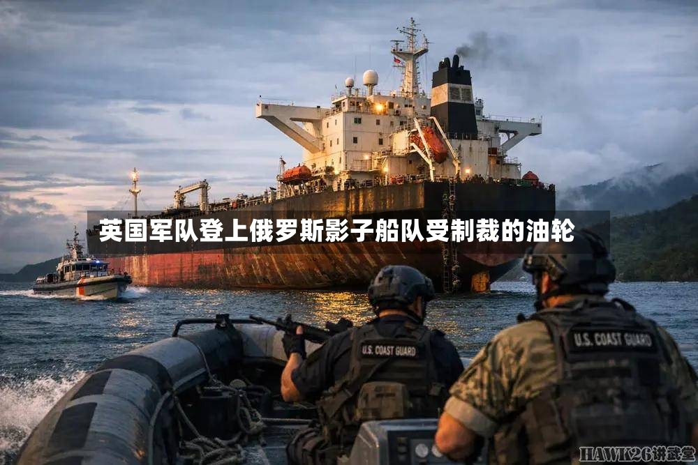 英国军队登上俄罗斯影子船队受制裁的油轮