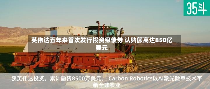 英伟达五年来首次发行投资级债券 认购额高达850亿美元-第3张图片