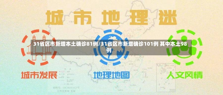 31省区市新增本土确诊81例/31省区市新增确诊101例 其中本土98例-第3张图片
