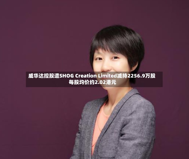 威华达控股遭SHOG Creation Limited减持2256.9万股 每股均价约2.02港元