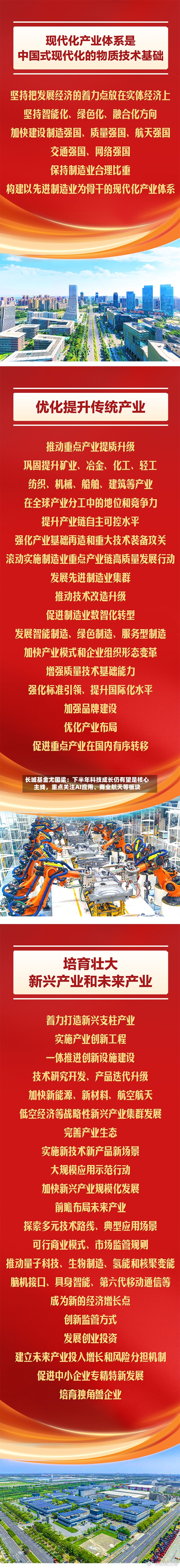 长城基金尤国梁：下半年科技成长仍有望是核心主线，重点关注AI应用、商业航天等板块-第3张图片