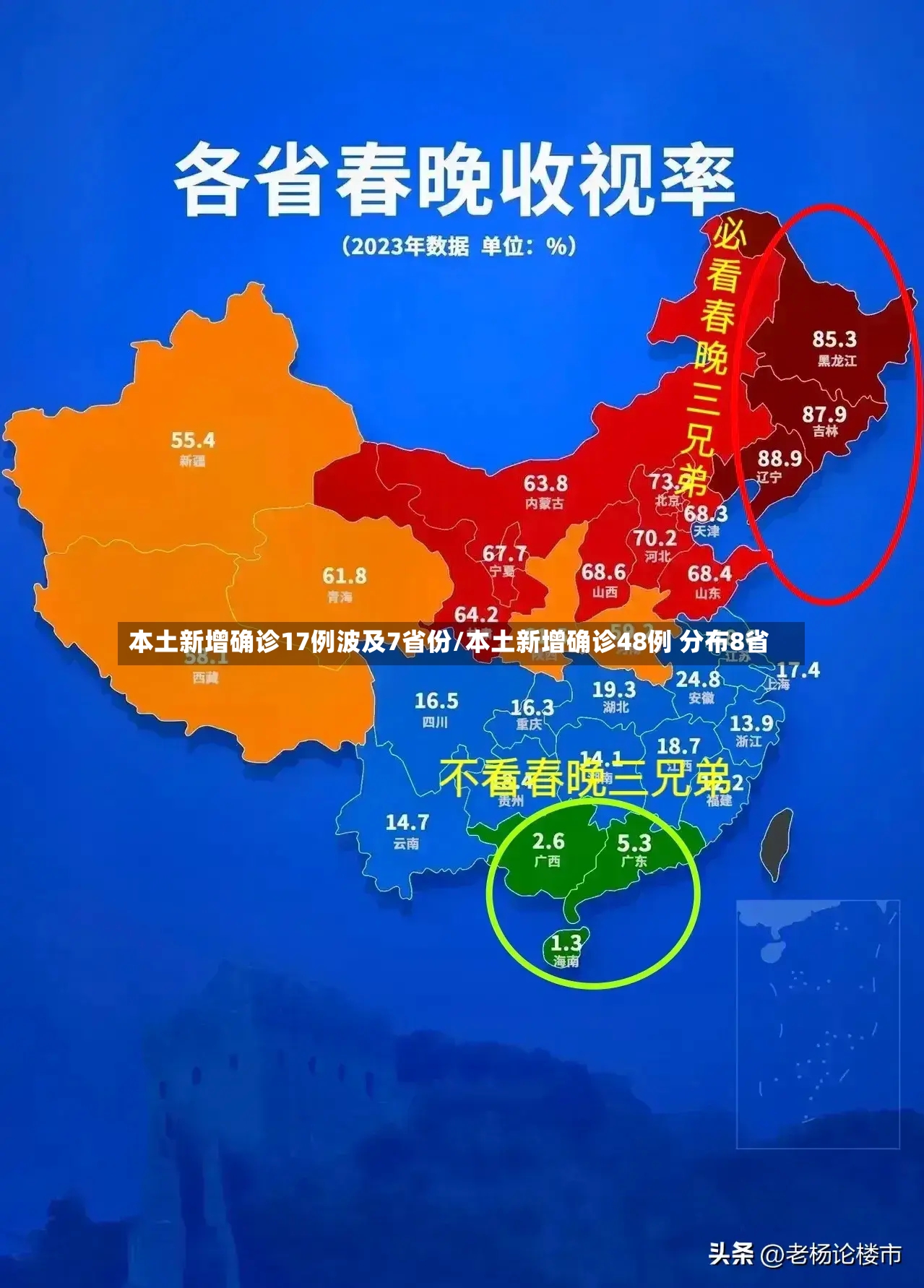 本土新增确诊17例波及7省份/本土新增确诊48例 分布8省