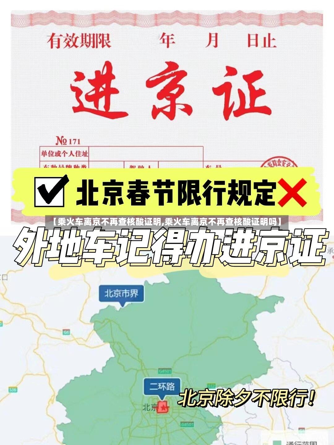 【乘火车离京不再查核酸证明,乘火车离京不再查核酸证明吗】