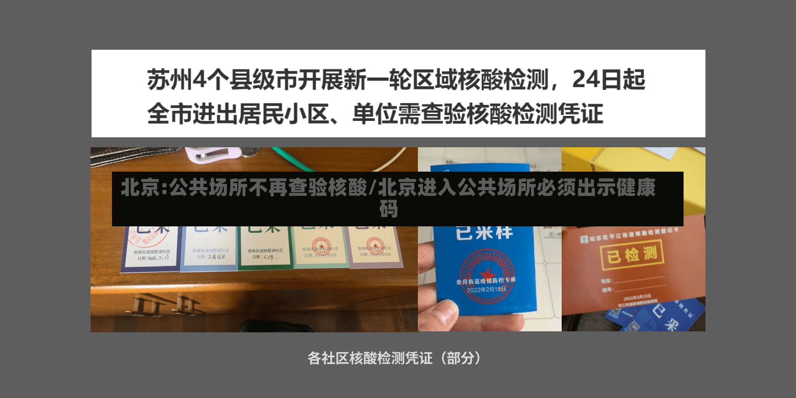 北京:公共场所不再查验核酸/北京进入公共场所必须出示健康码-第3张图片