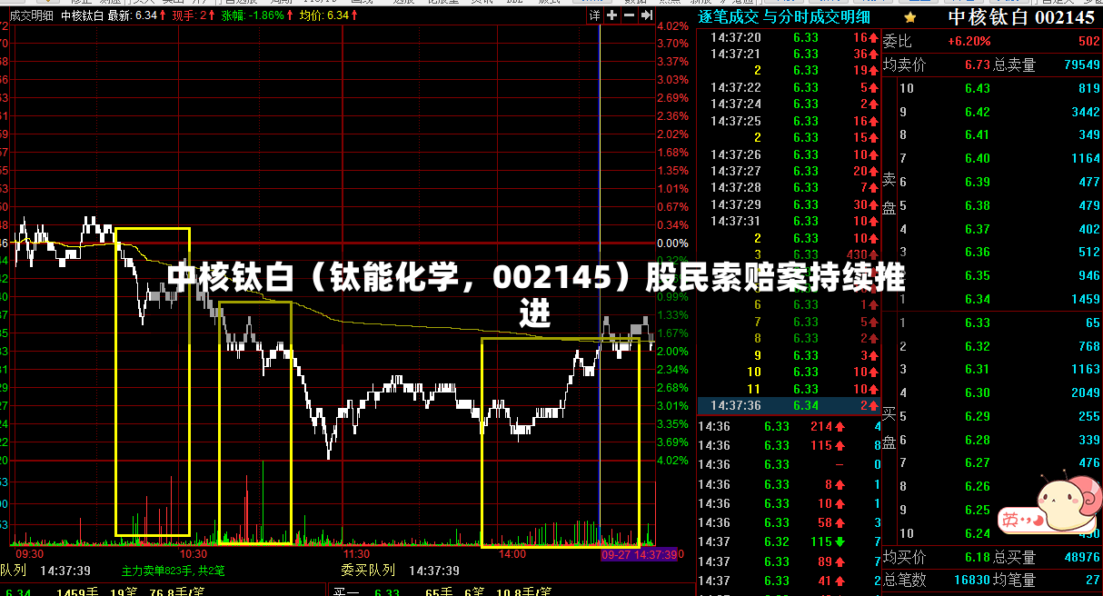 中核钛白（钛能化学，002145）股民索赔案持续推进-第2张图片