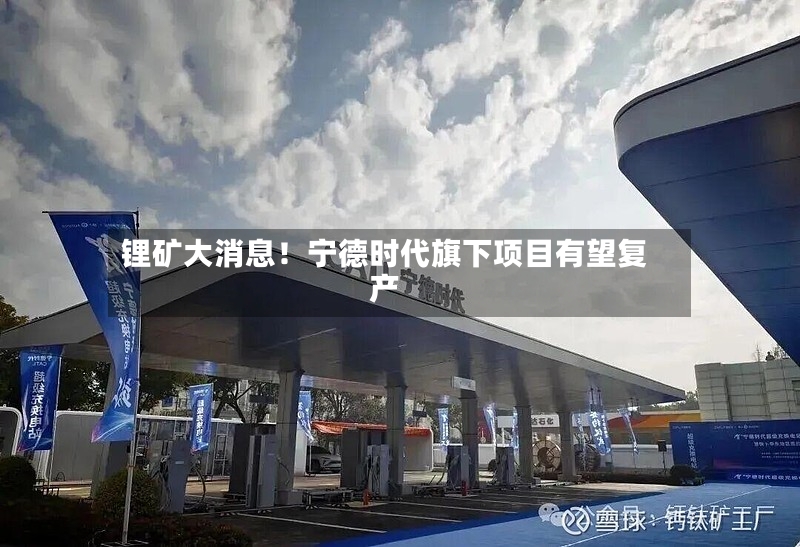 锂矿大消息！宁德时代旗下项目有望复产-第2张图片
