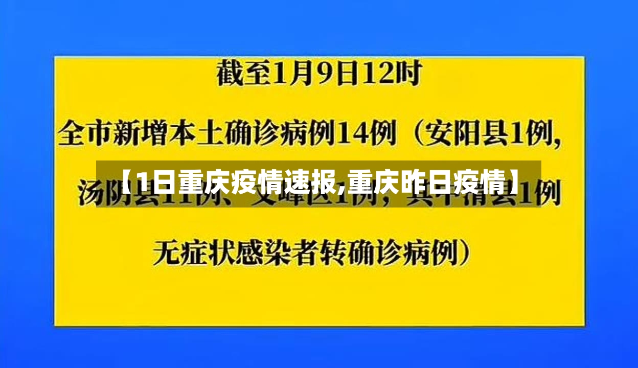 【1日重庆疫情速报,重庆昨日疫情】