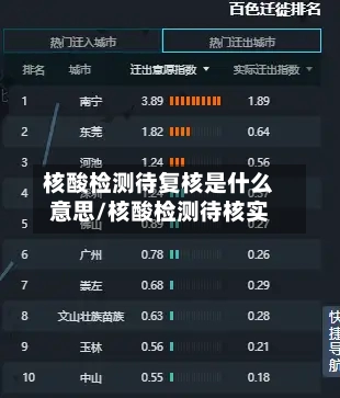 核酸检测待复核是什么意思/核酸检测待核实